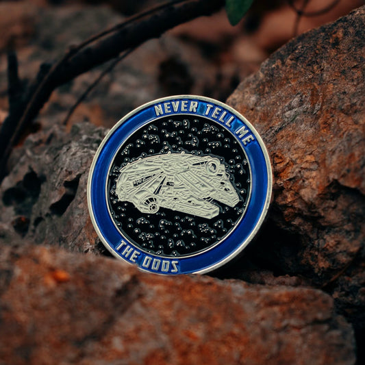 Never Tell Me The Odds Challenge Coin