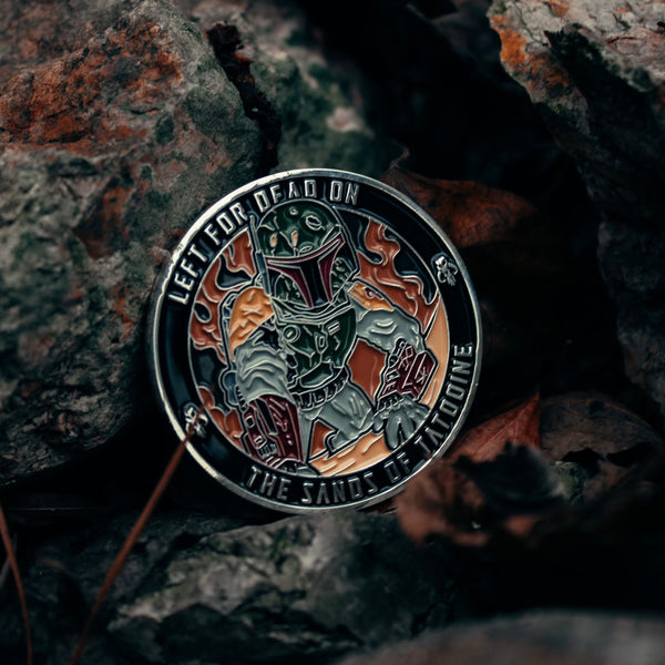 I Am Boba Fett Challenge Coin