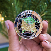 Wherever I Go, He Goes Challenge Coin