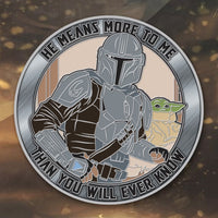 Wherever I Go, He Goes Challenge Coin